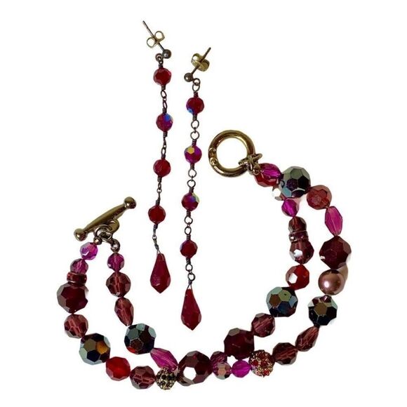 Nordstrom Beaded Earrings & Bracelet Duo - Picture 2 of 5